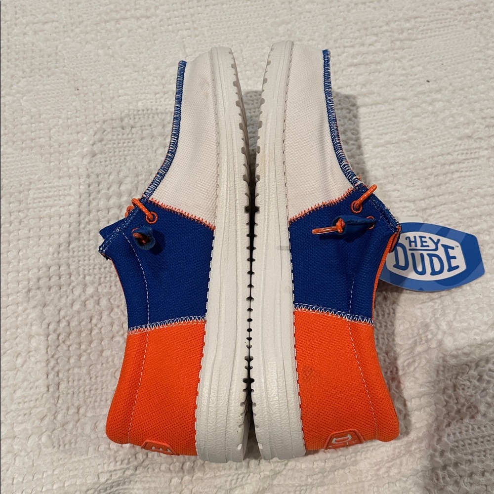 HEY DUDE Wally Tri Florida Gators Men’s 12 NWT College Spirit Orange Blue White - Picture 3 of 9